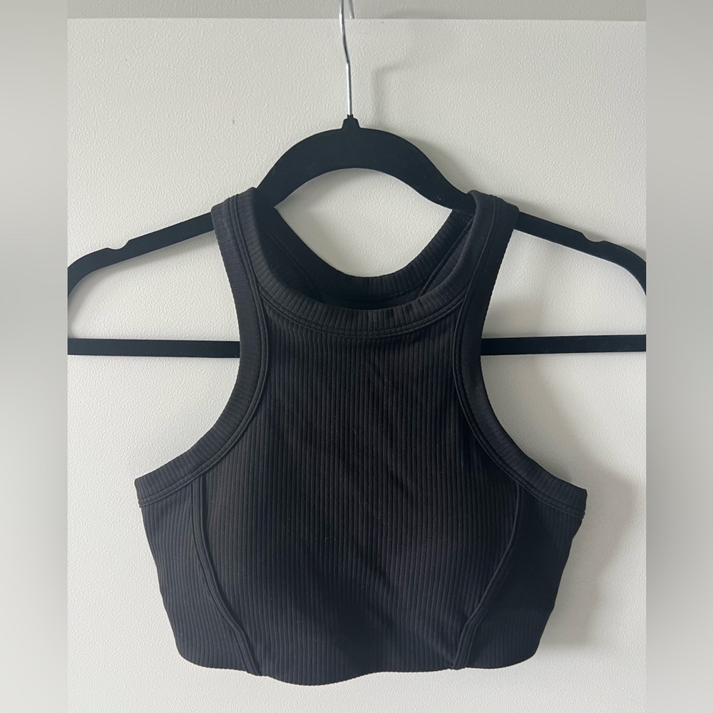 Lu Lu Lemon High Neck Sports Bra